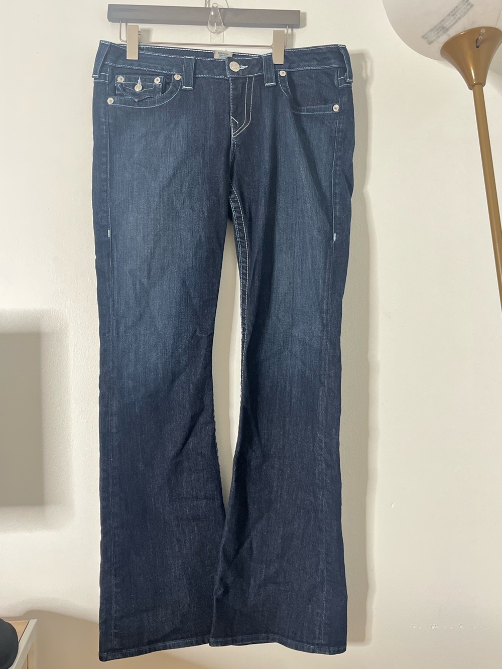 TRUE RELIGION JEANS LOW RISE BOOT CUT MADE IN USA Y2K WOMEN’S